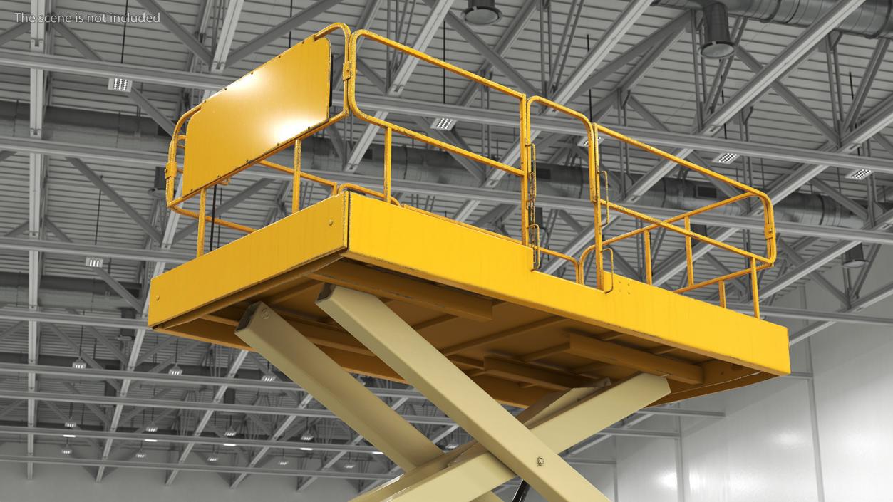 3D model Electric Platform Scissor Lift