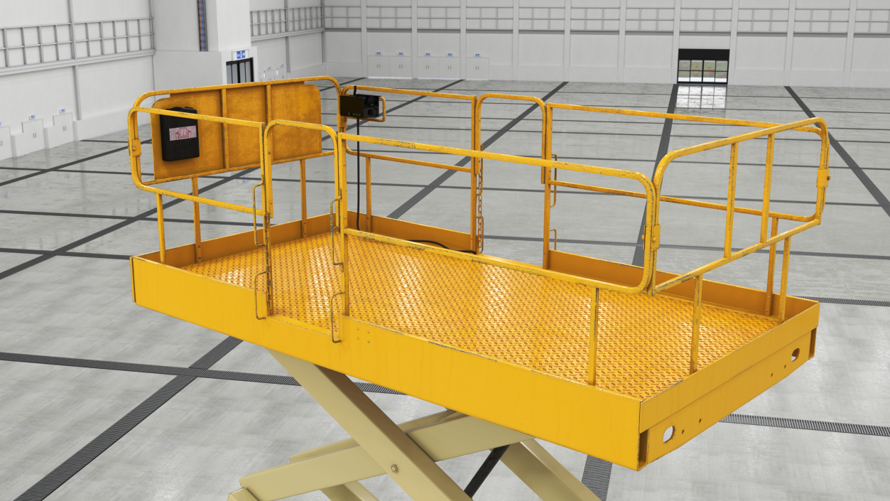 3D model Electric Platform Scissor Lift