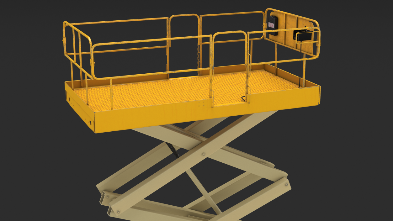 3D model Electric Platform Scissor Lift