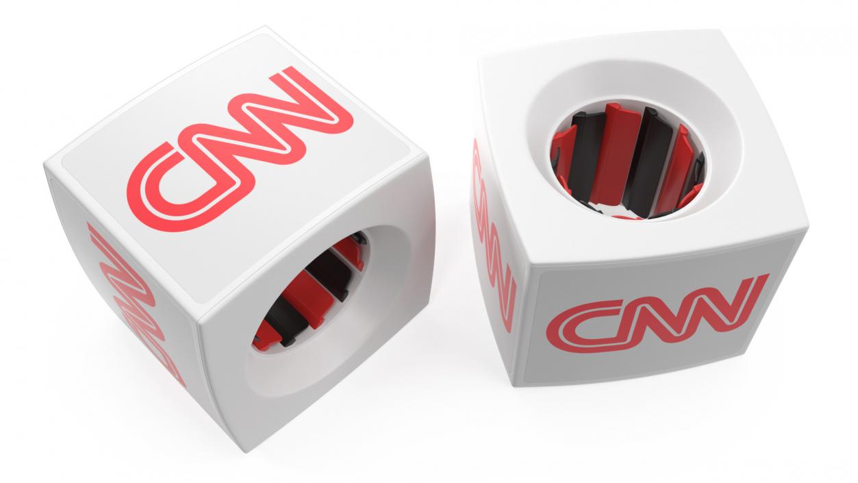 3D CNN Reporter Hand with Microphone model