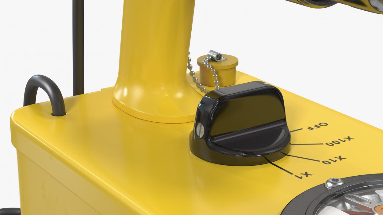 3D Civil Defence Geiger Counter model