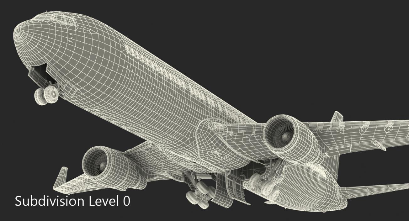 Boeing 767-300ER Generic 3D model