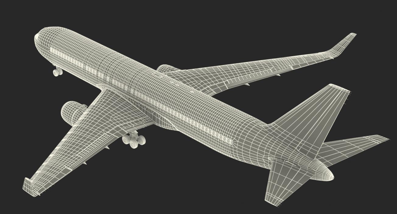 Boeing 767-300ER Generic 3D model