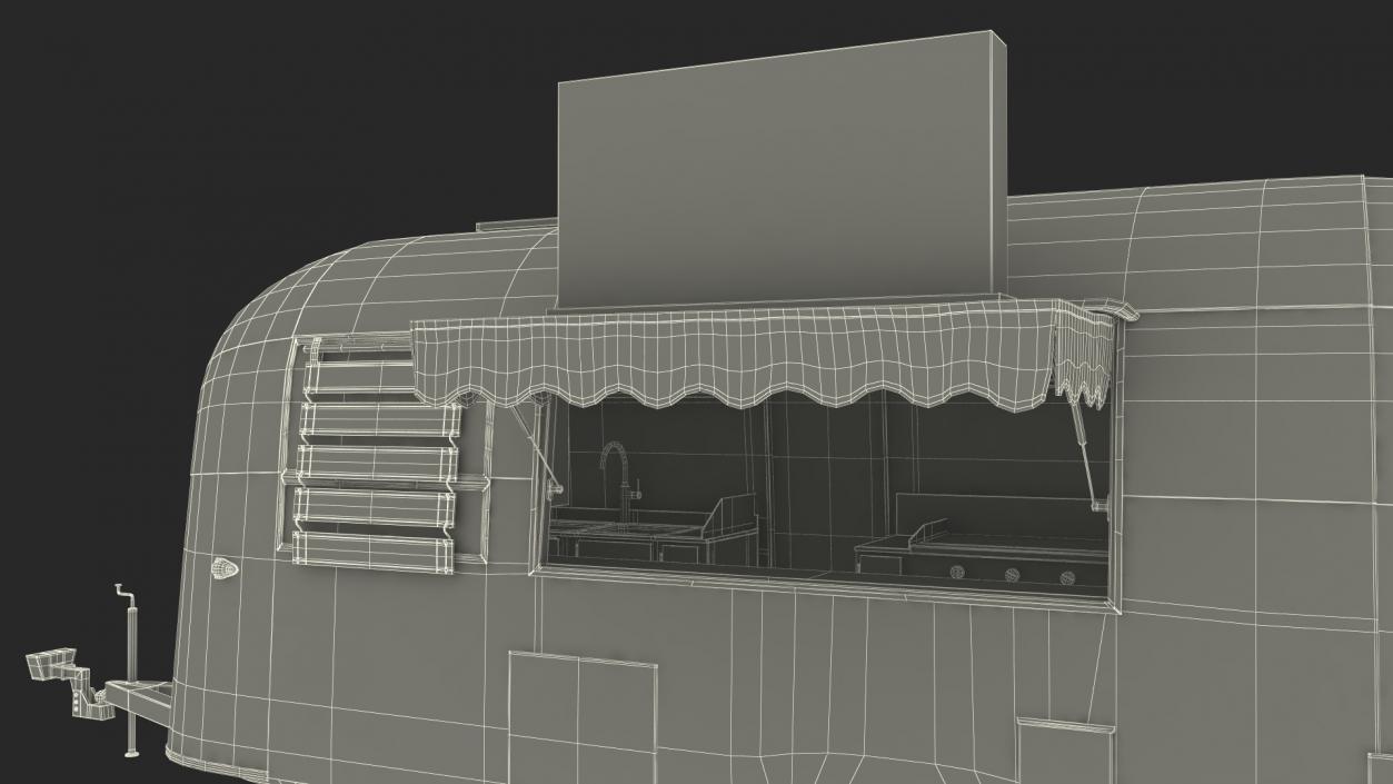 Double Fire Exit Doors with Panic Bar 3D