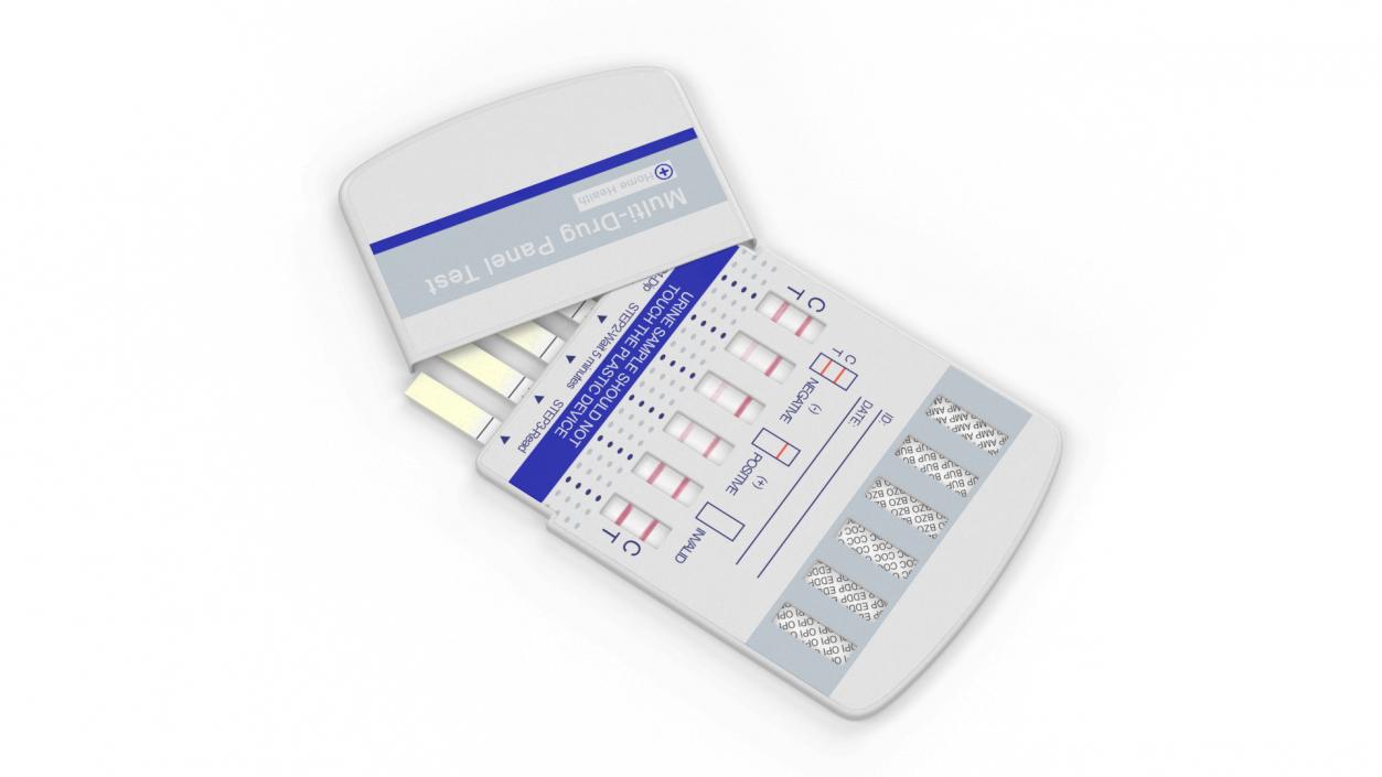 3D One Step Drug Testing Kit Used1