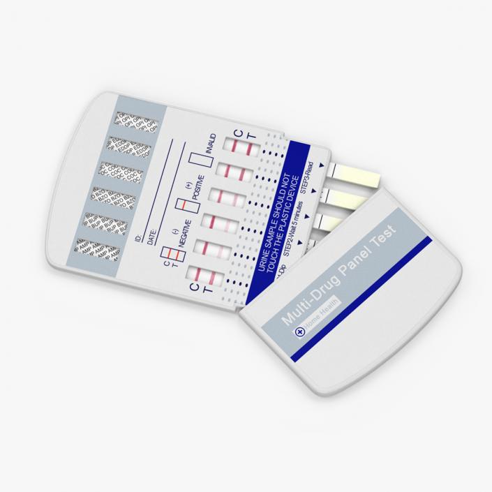 3D One Step Drug Testing Kit Used1