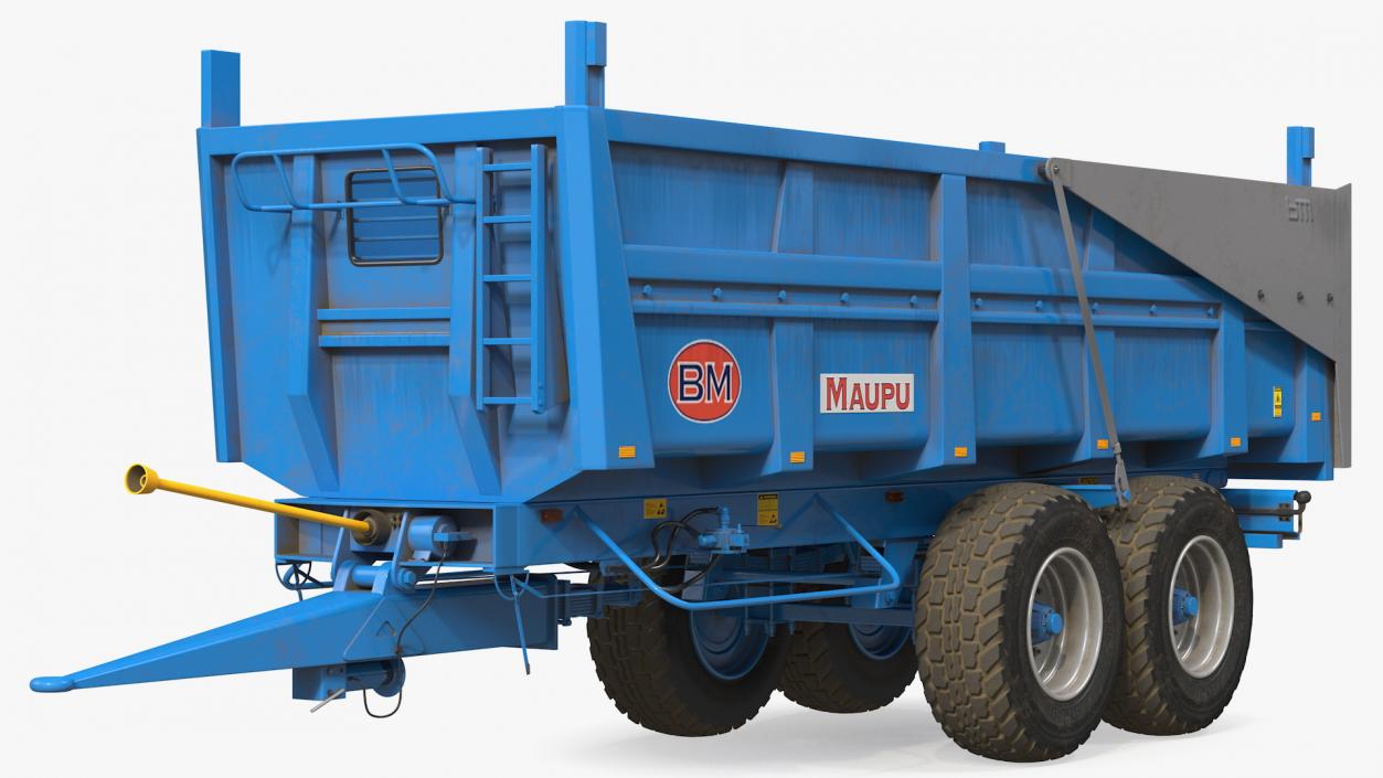 3D Maupu 18t Trailer Dirty model