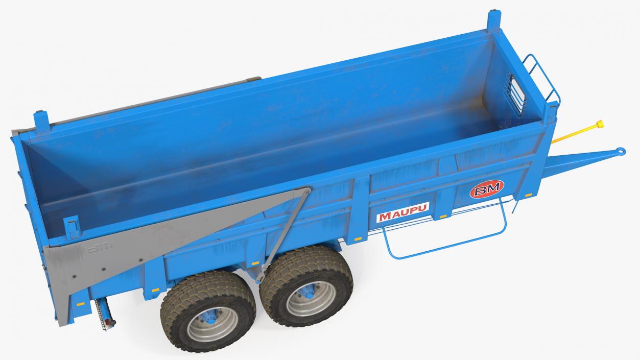 3D Maupu 18t Trailer Dirty model