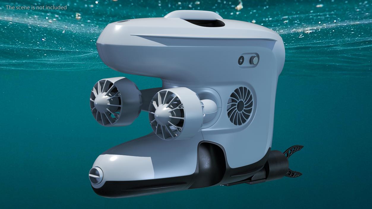 Blueye X3 Underwater Drone with Gripper 3D model