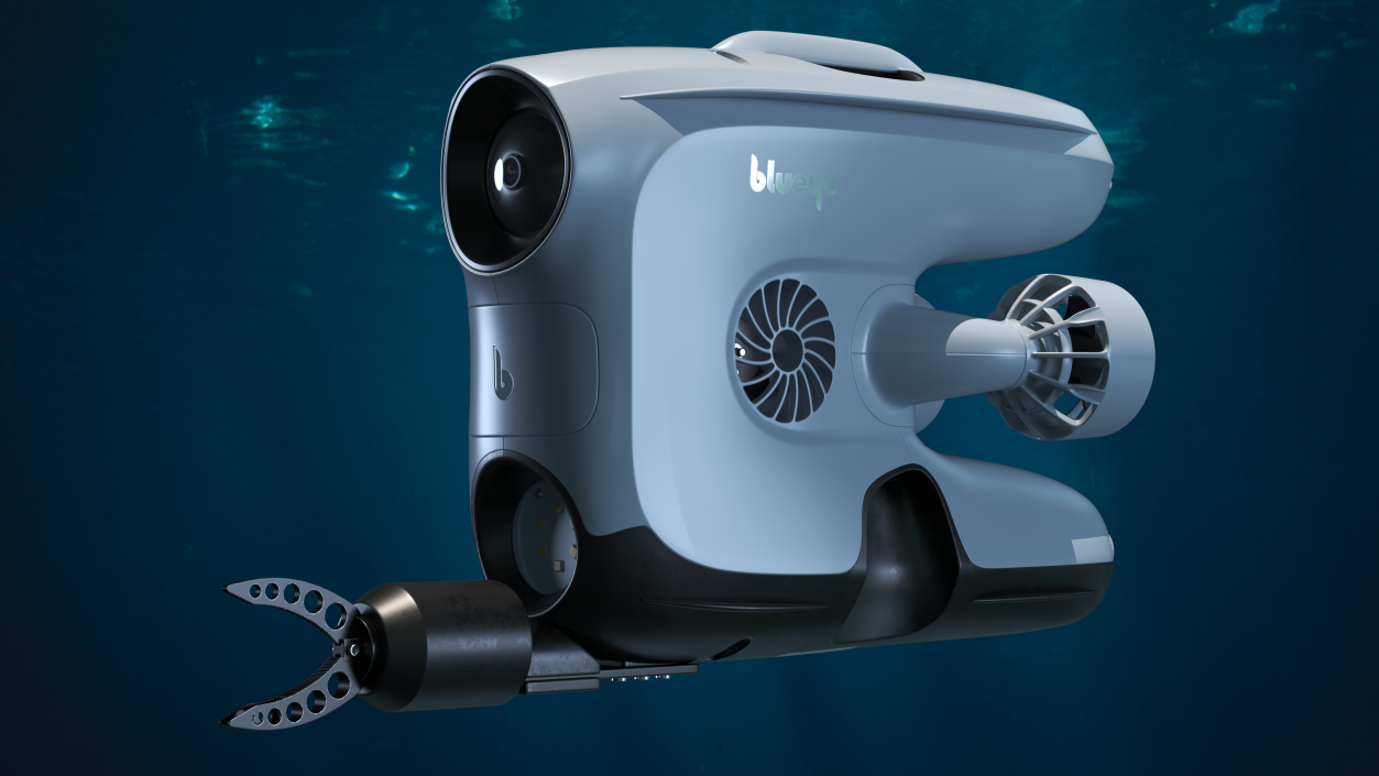 Blueye X3 Underwater Drone with Gripper 3D model