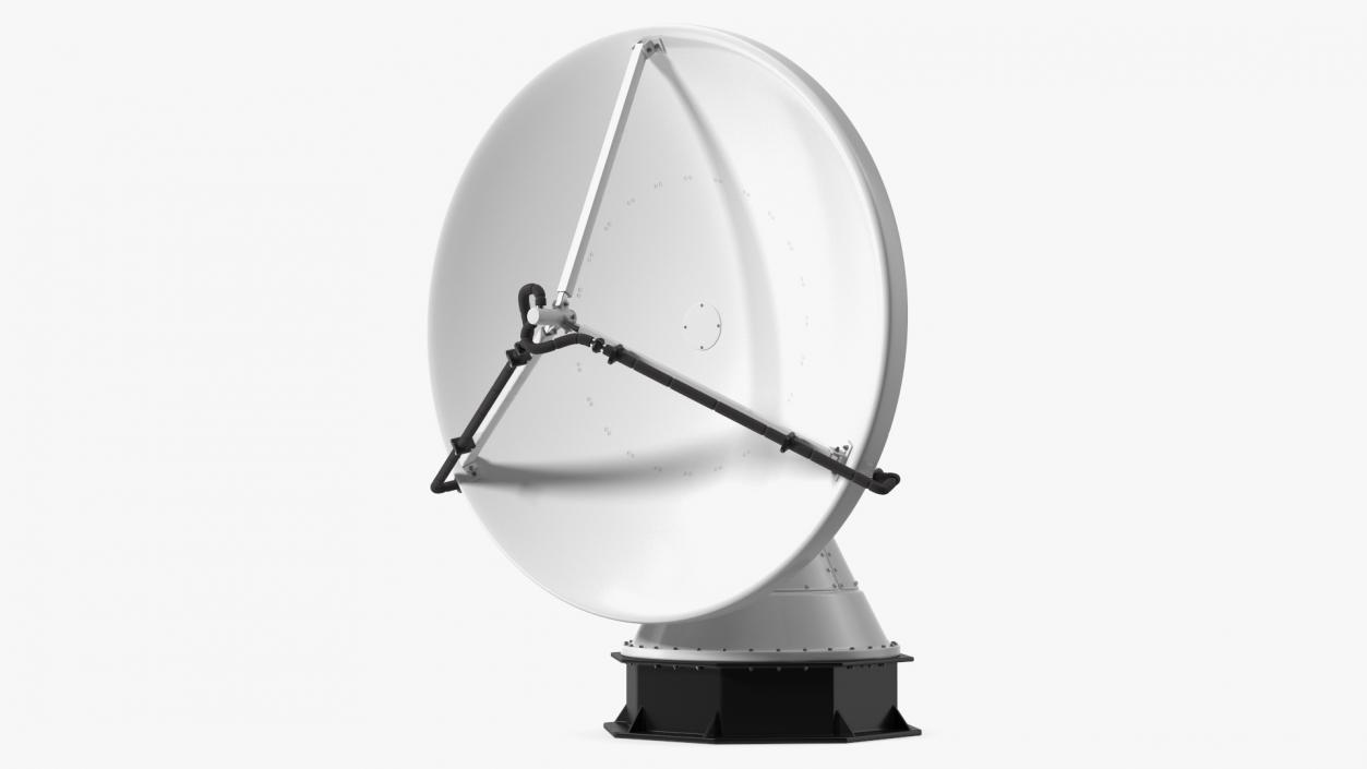 3D model Mobile Weather Doppler Radar Rigged