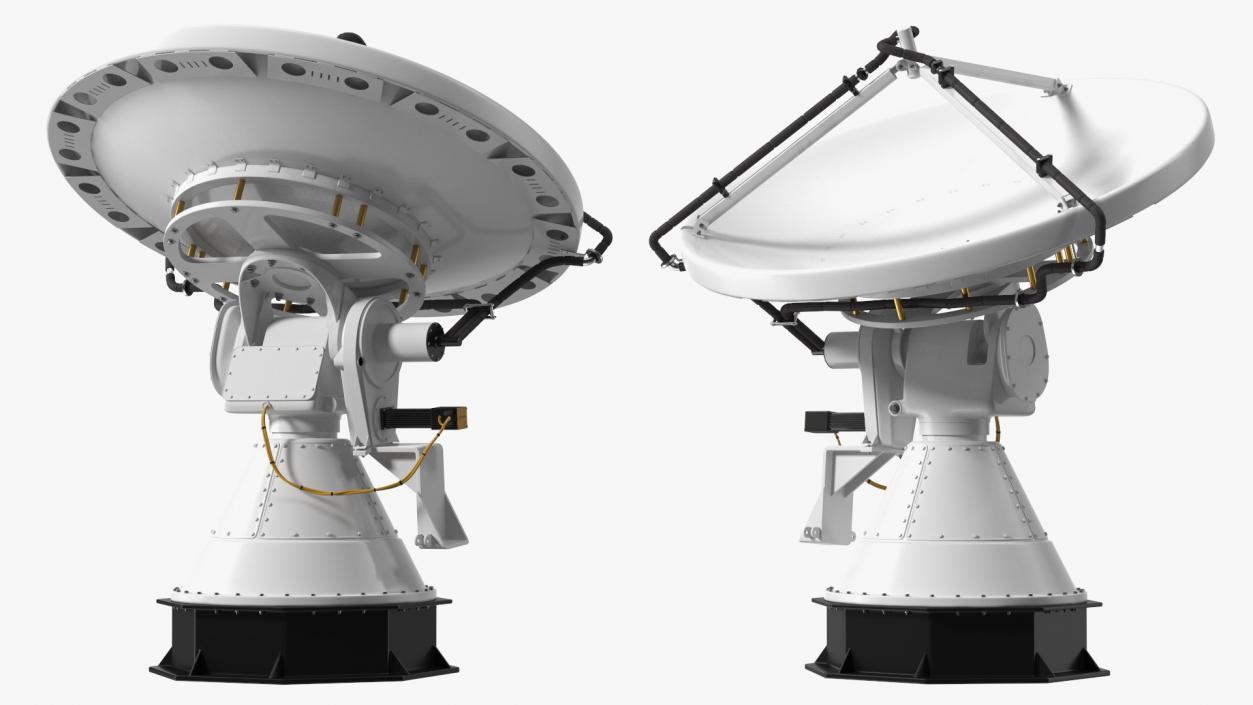 3D model Mobile Weather Doppler Radar Rigged