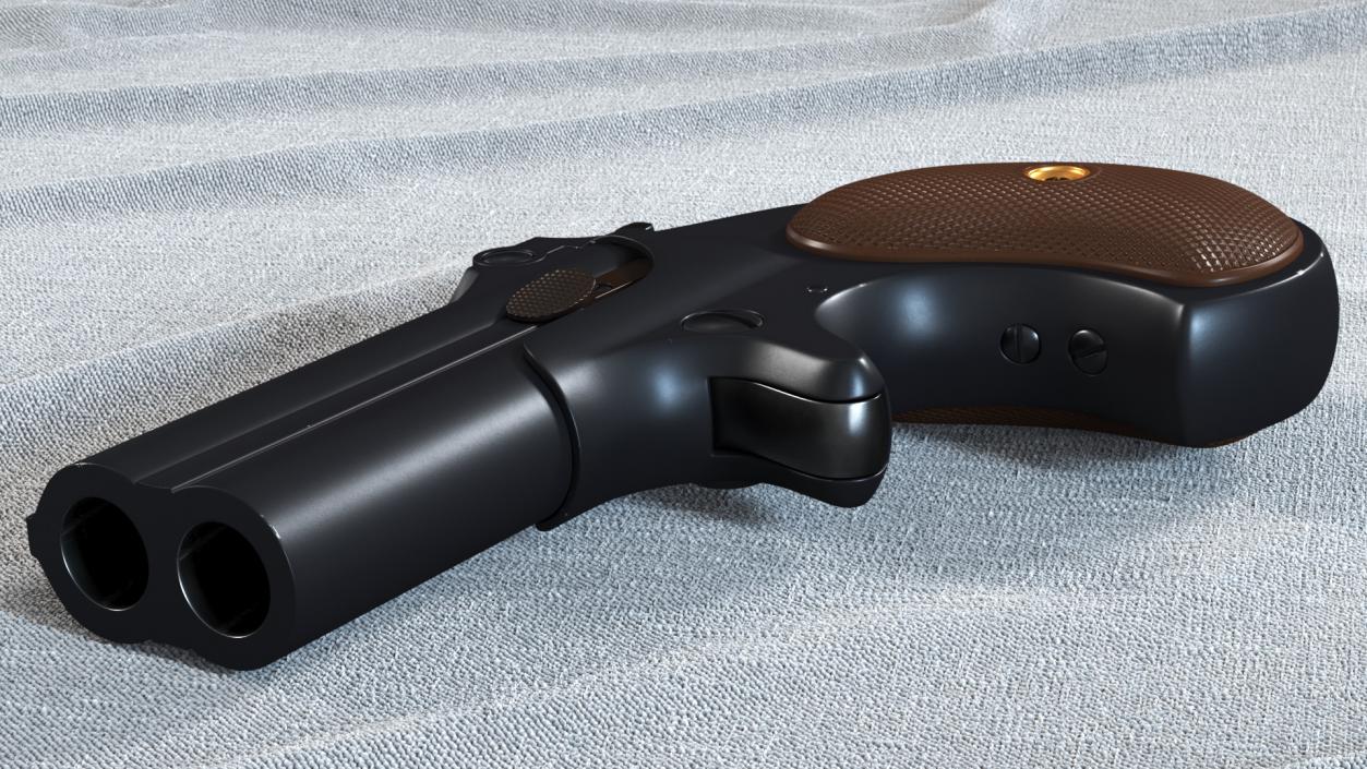 Remington Model 95 Black 3D model