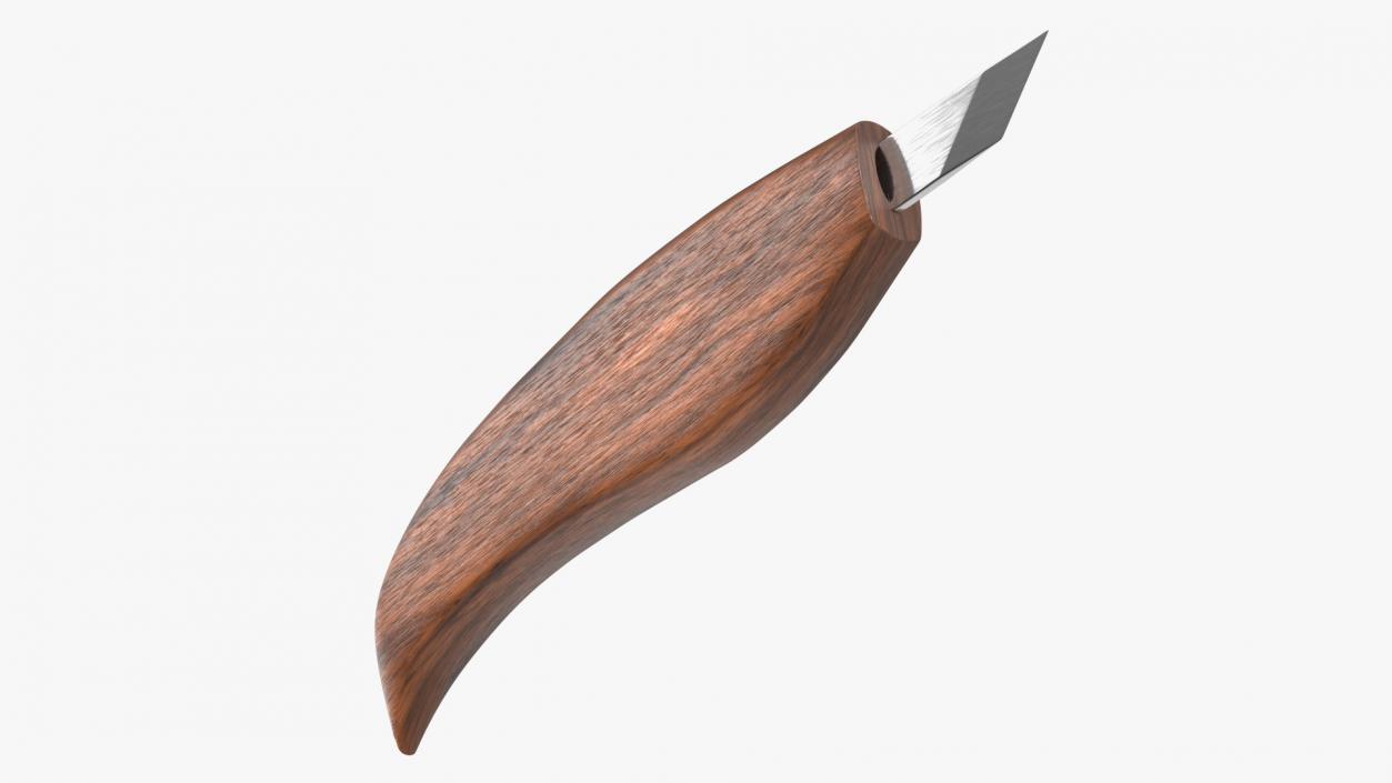 3D model Whittling Wood Knife