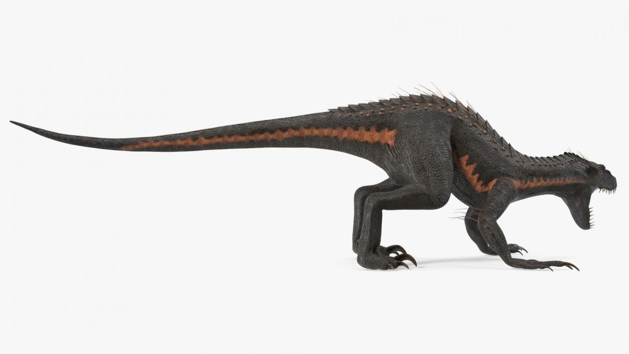 3D model Indoraptor Attacking Pose