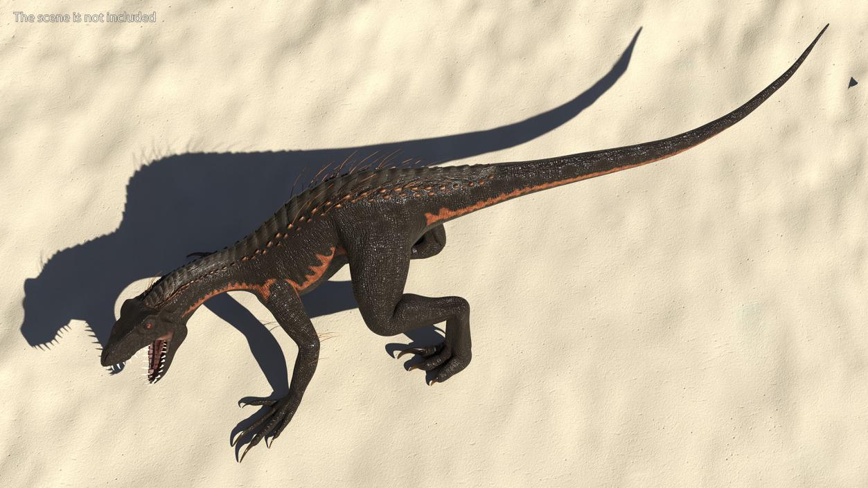 3D model Indoraptor Attacking Pose