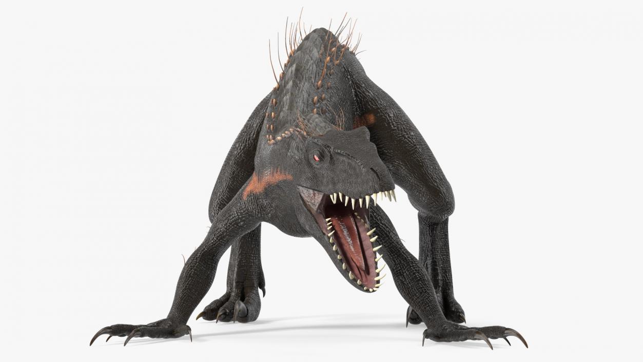 3D model Indoraptor Attacking Pose