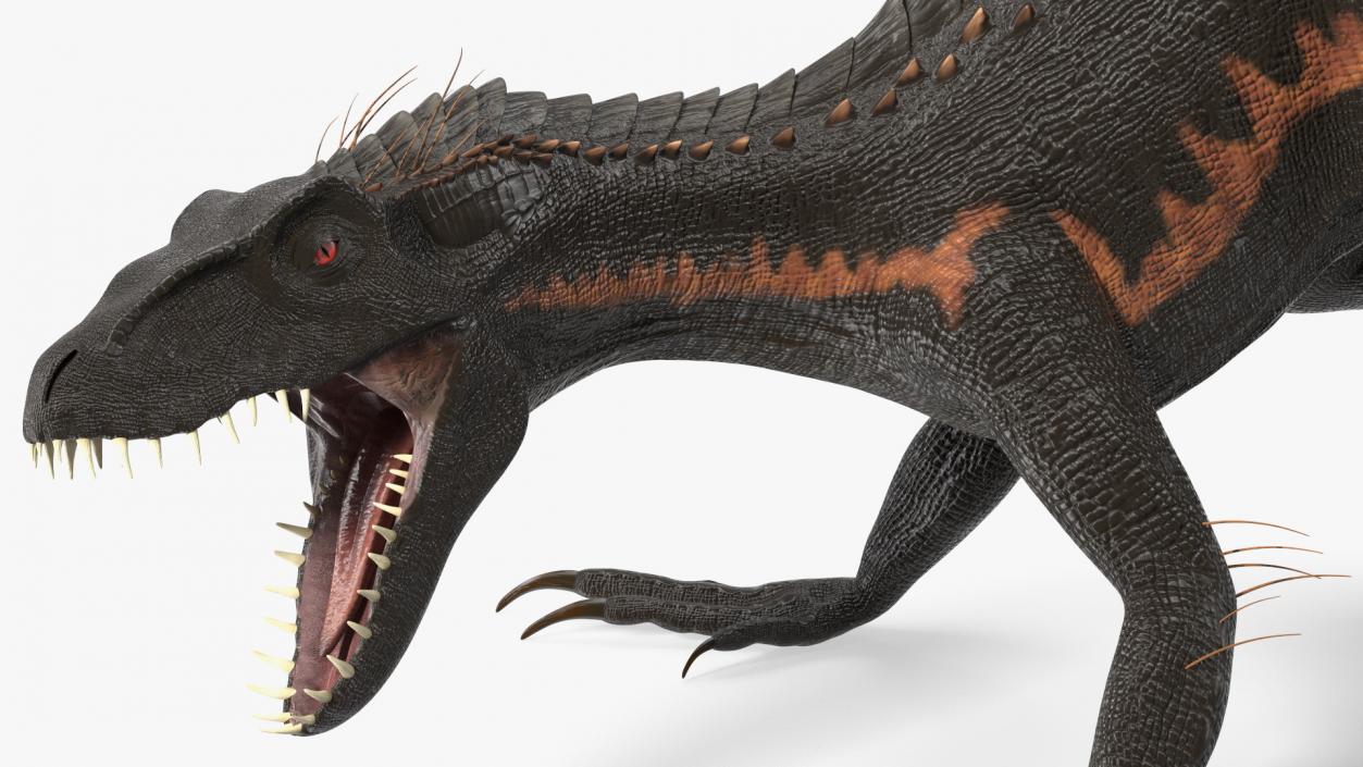 3D model Indoraptor Attacking Pose