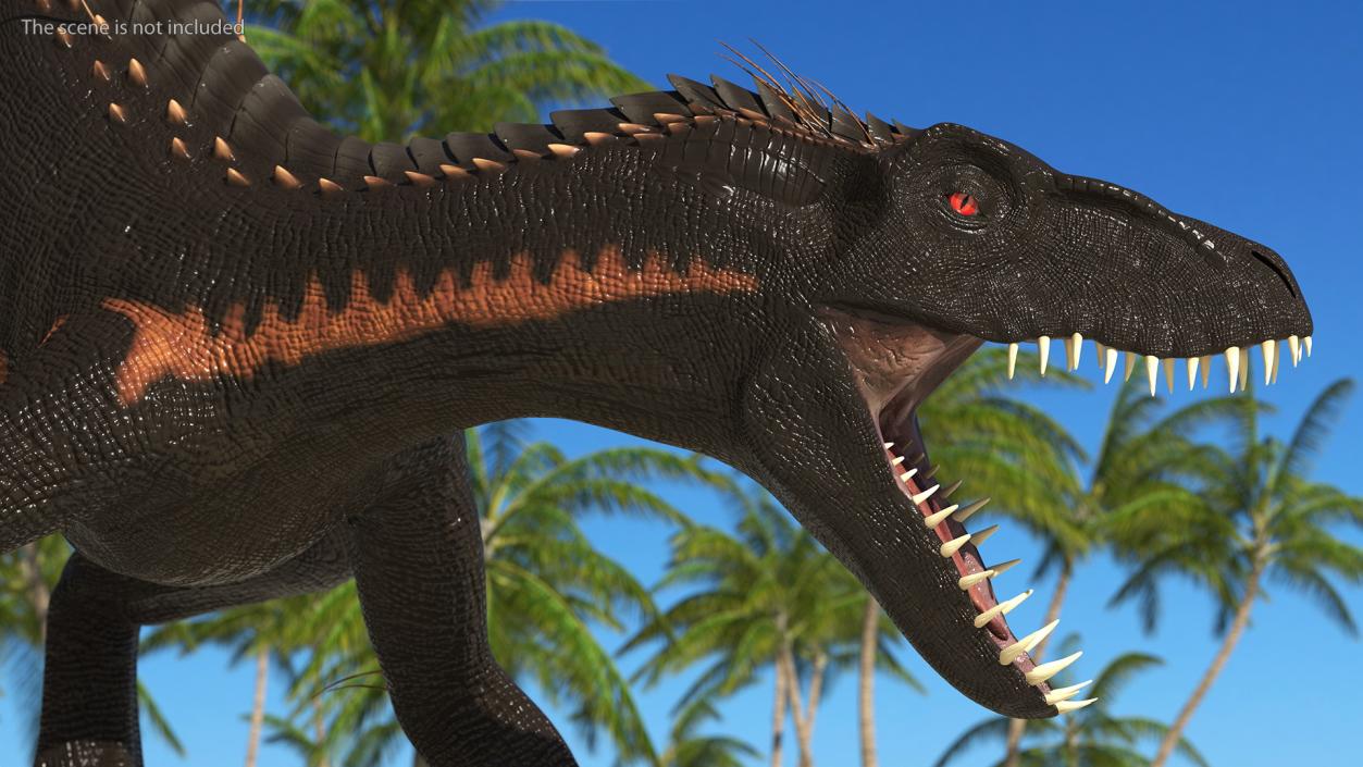 3D model Indoraptor Attacking Pose