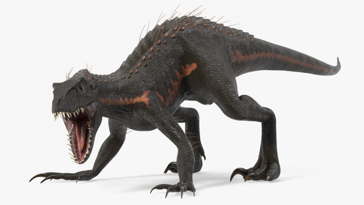 3D model Indoraptor Attacking Pose