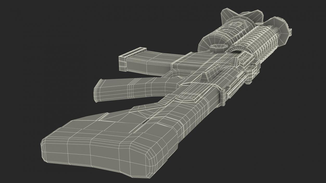 Shooter Arcade Game Toy Rifle 3D model