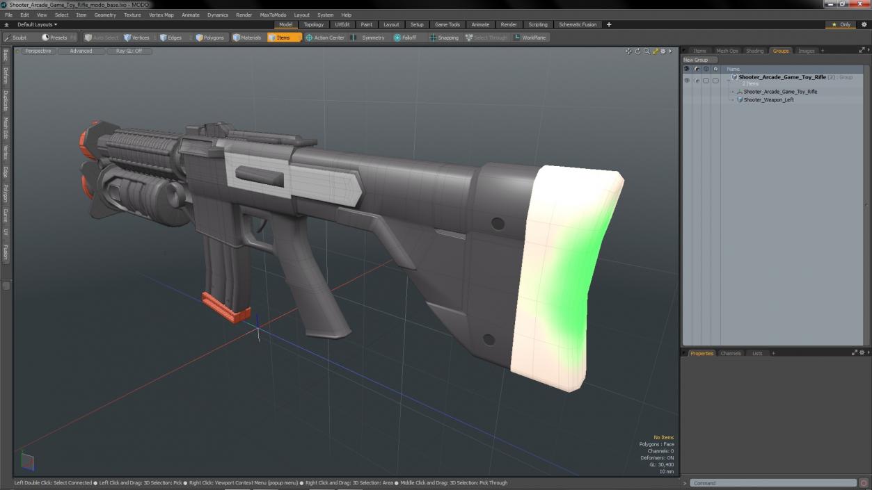 Shooter Arcade Game Toy Rifle 3D model