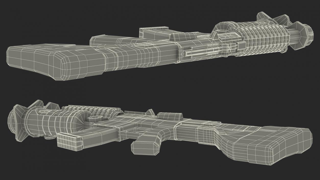 Shooter Arcade Game Toy Rifle 3D model