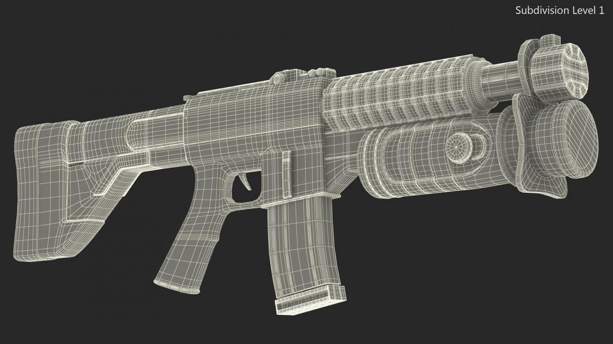 Shooter Arcade Game Toy Rifle 3D model