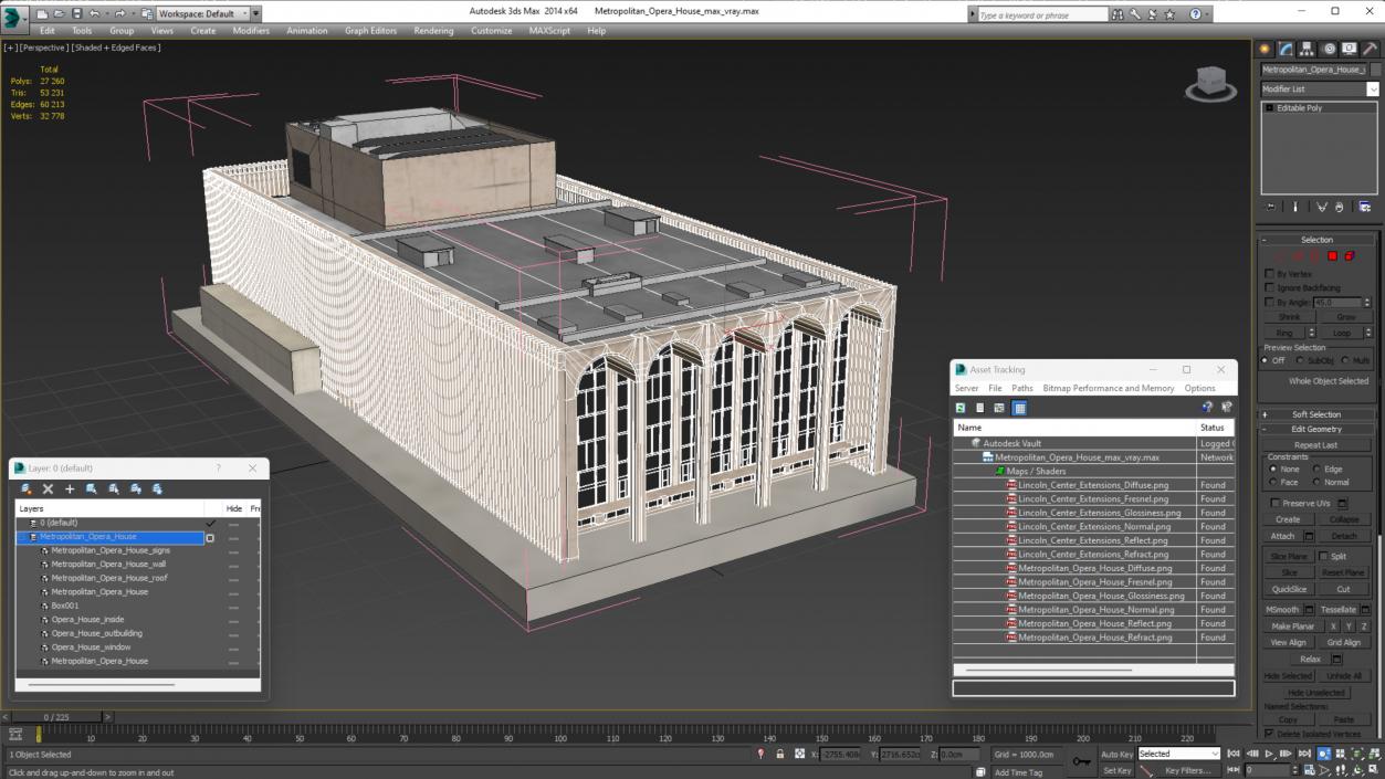 3D Metropolitan Opera House 2