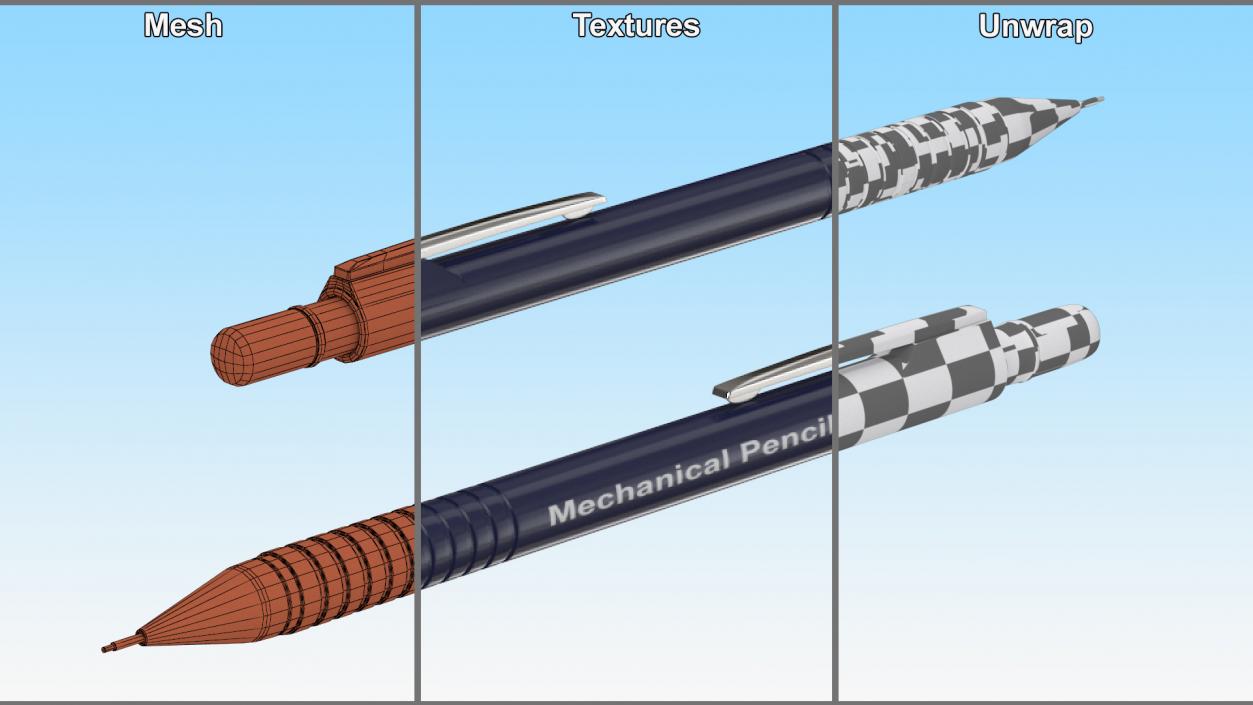 Mechanical Pencil 2 3D model