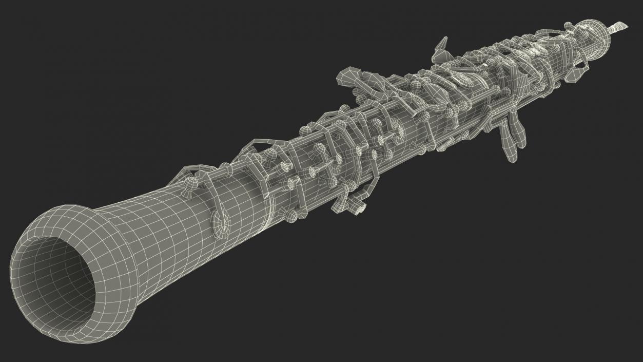 Woodwind Instrument Oboe 3D model