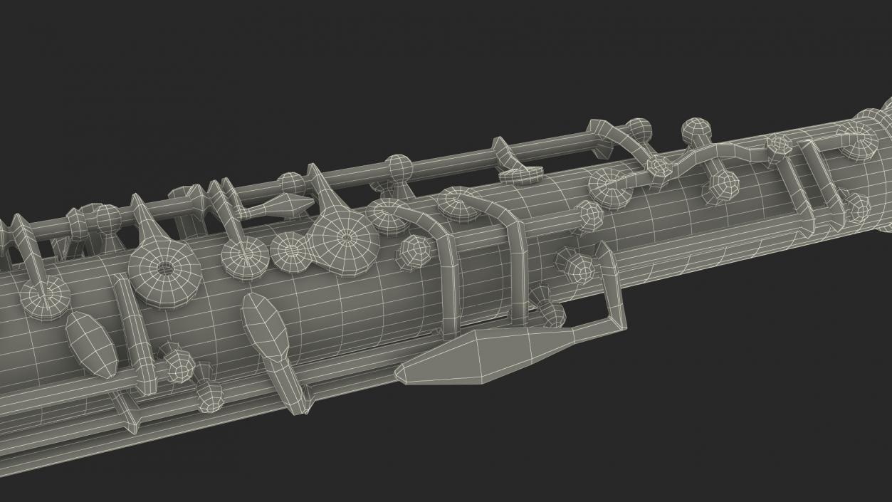 Woodwind Instrument Oboe 3D model