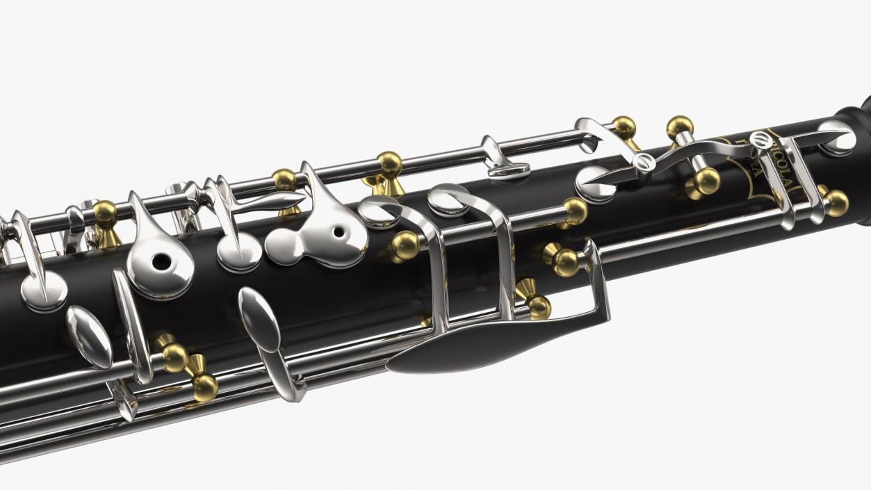 Woodwind Instrument Oboe 3D model