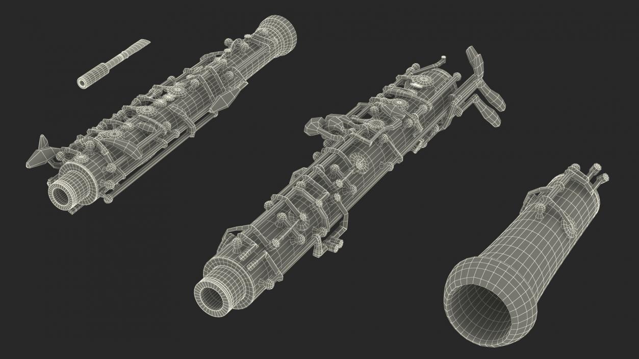 Woodwind Instrument Oboe 3D model