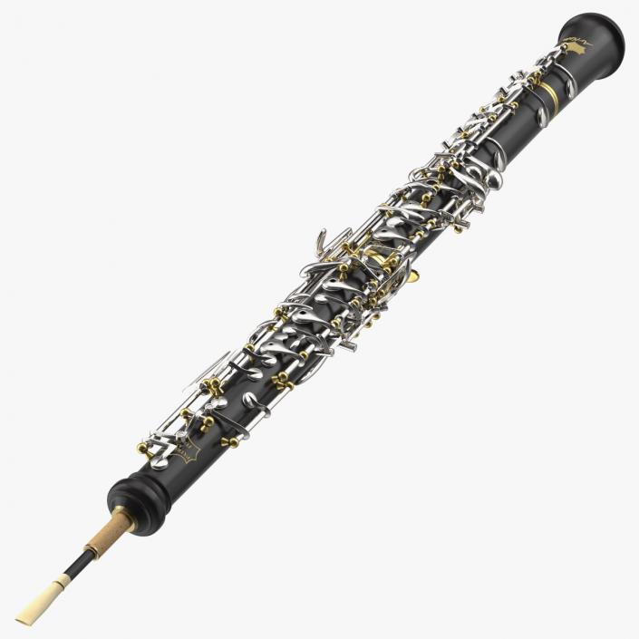 Woodwind Instrument Oboe 3D model