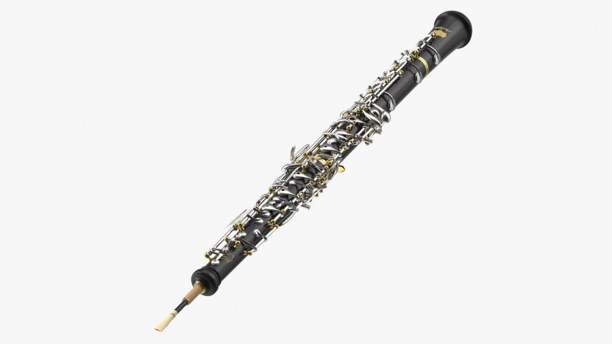 Woodwind Instrument Oboe 3D model