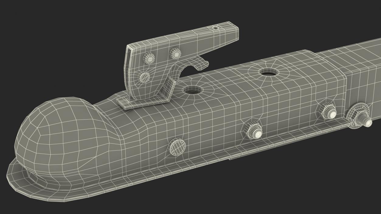 3D model Hydraulic Lumberjack Log Splitter Rigged