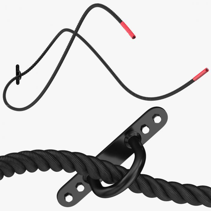 3D model Pure2Improve Battle Rope with Wall Mount