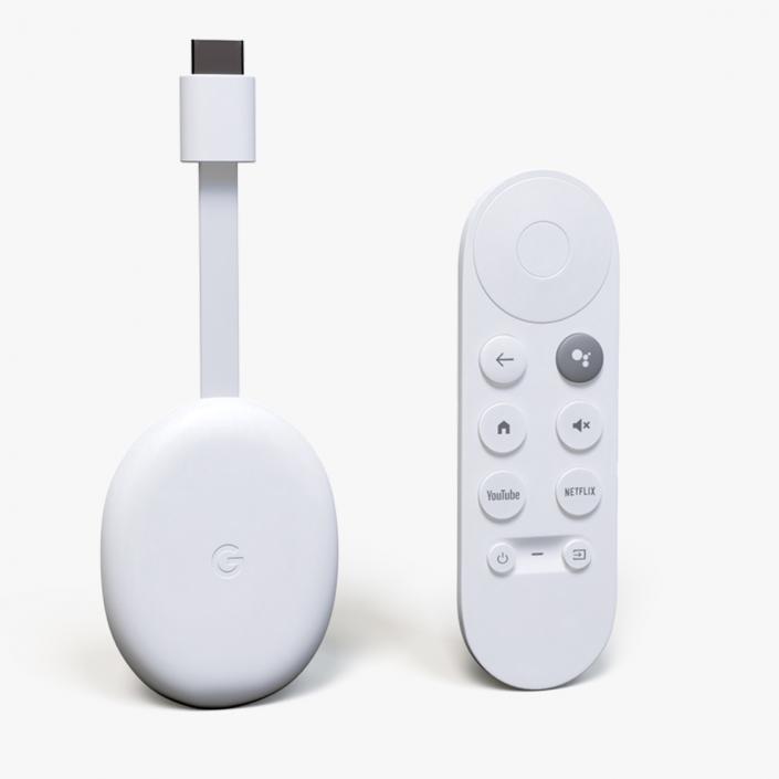 3D model Chromecast with Google TV