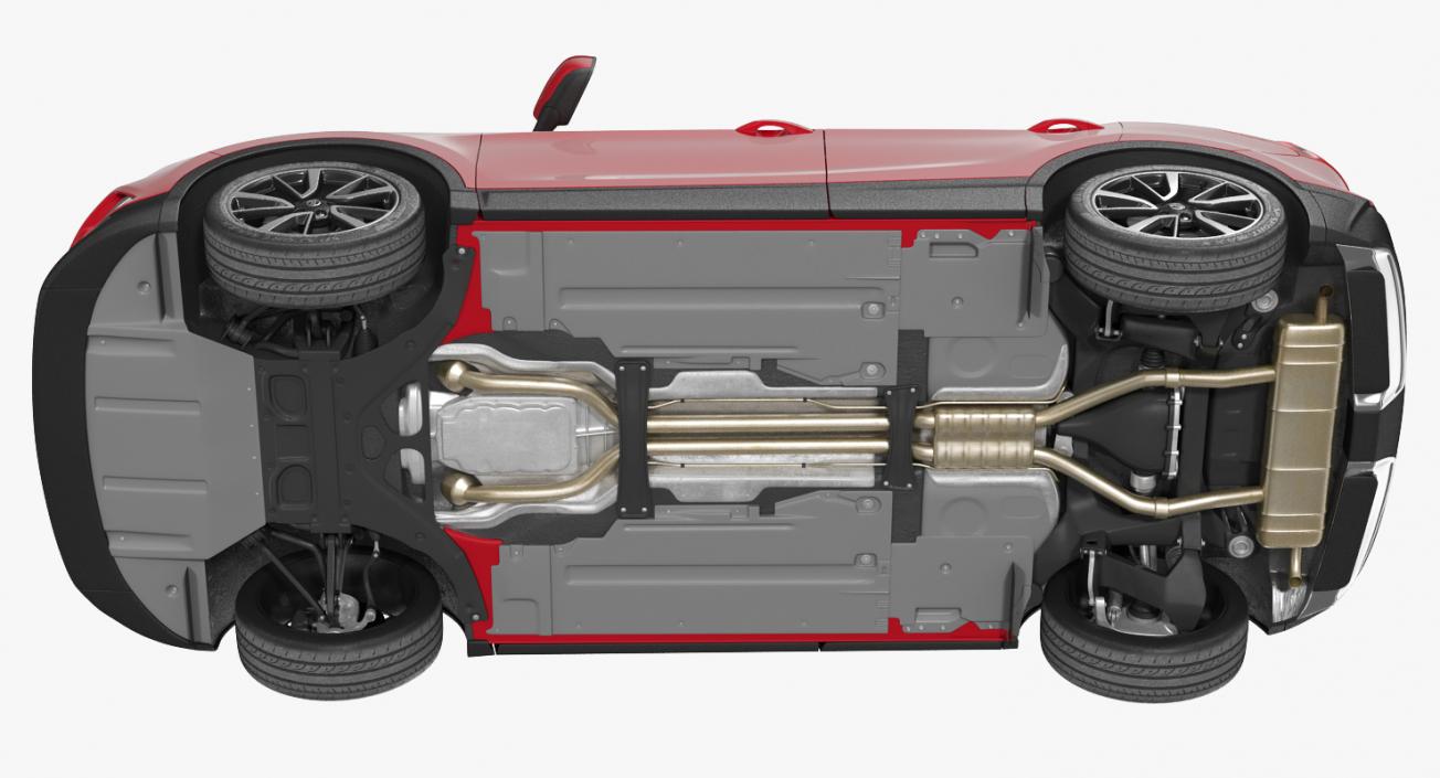 Nissan Qashqai 2017 3D model