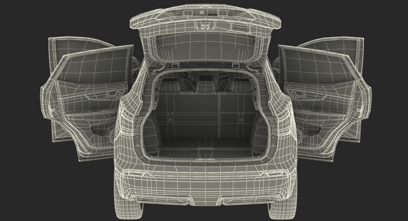 Nissan Qashqai 2017 3D model