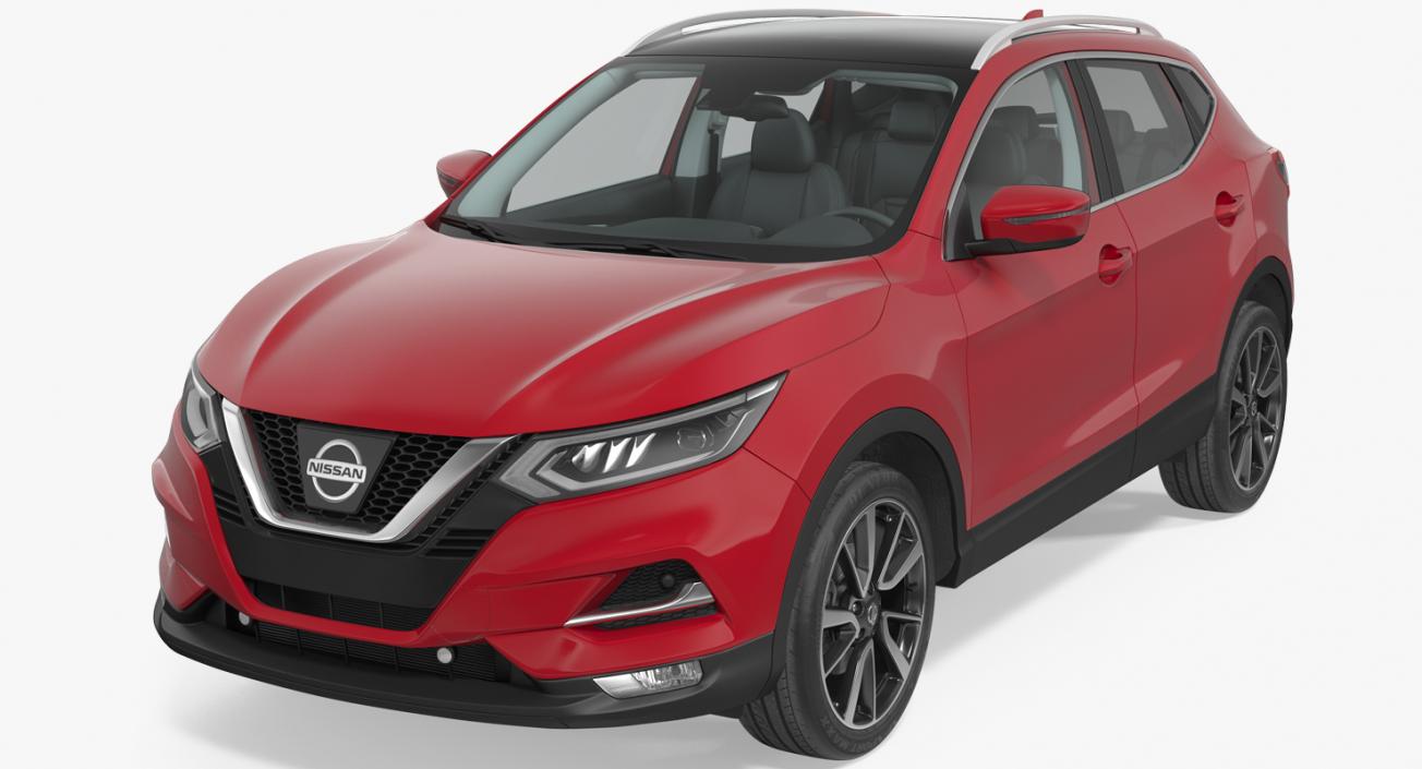 Nissan Qashqai 2017 3D model