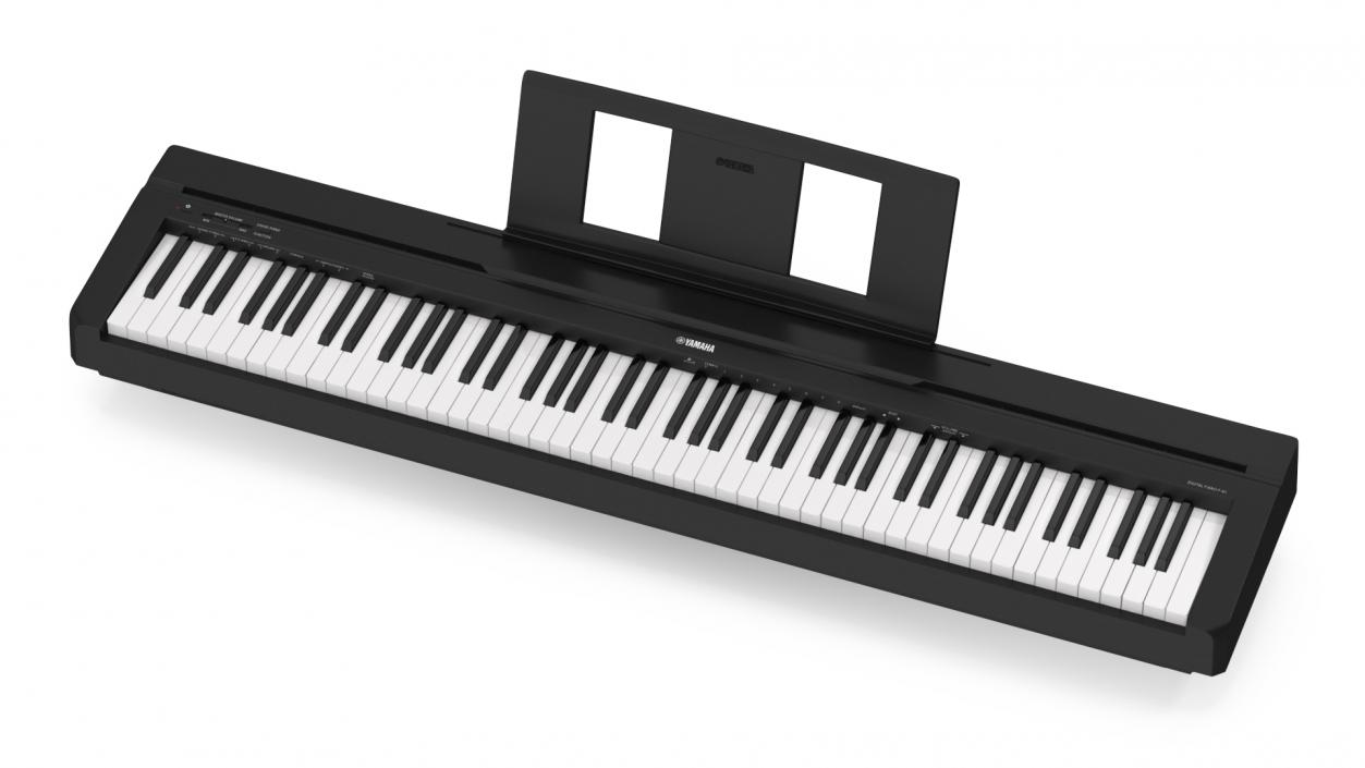 Digital Piano Yamaha P45 3D model