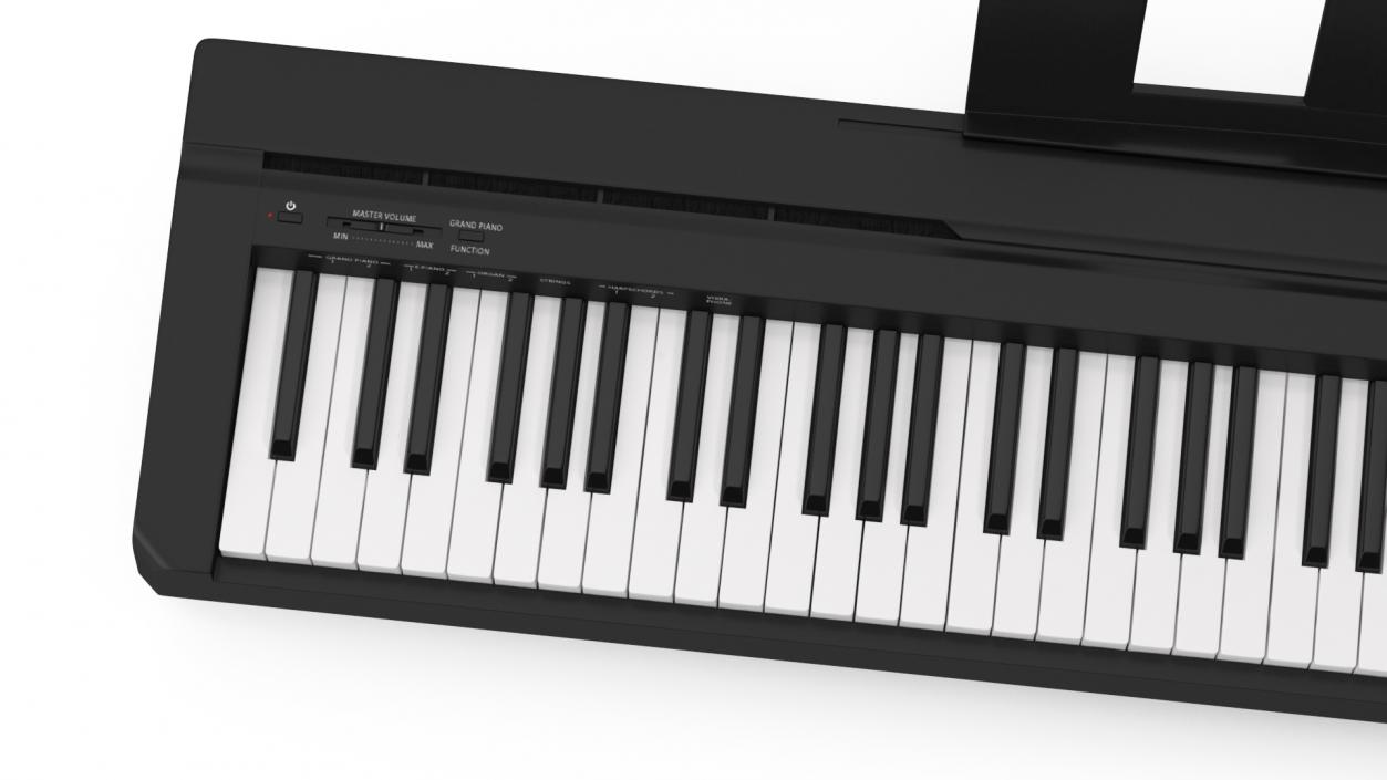 Digital Piano Yamaha P45 3D model