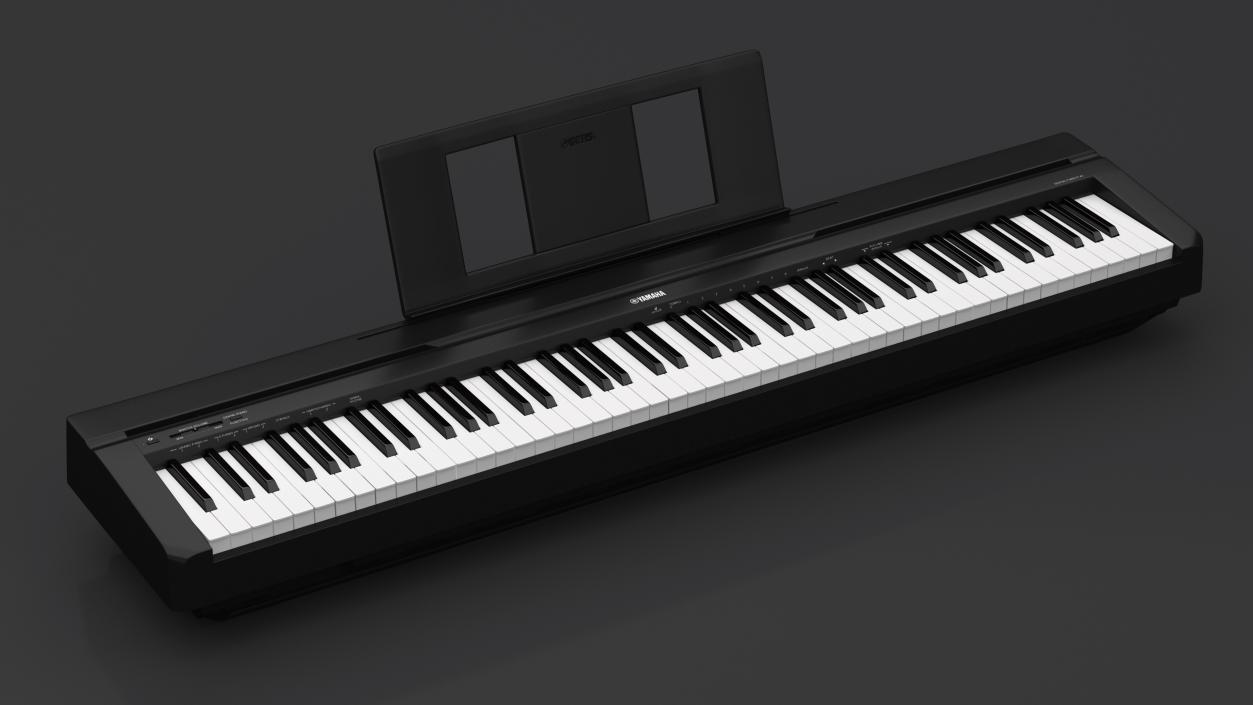 Digital Piano Yamaha P45 3D model