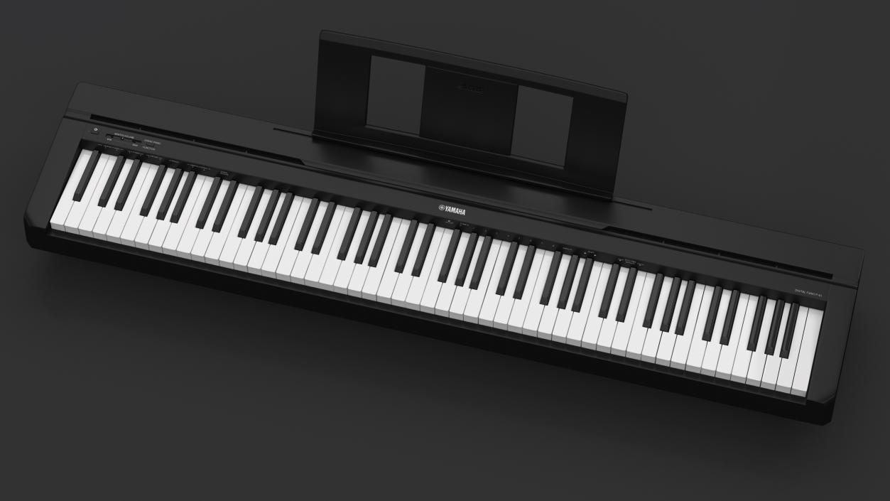 Digital Piano Yamaha P45 3D model