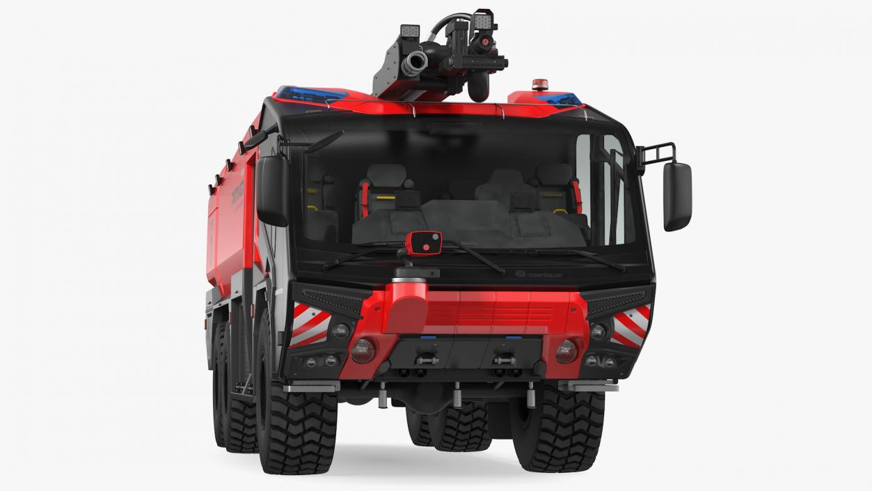 3D Rosenbauer Panther 6x6 Firefighting Truck