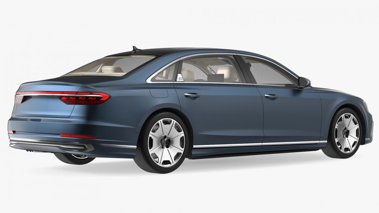 3D Ultra Luxury Sedan model