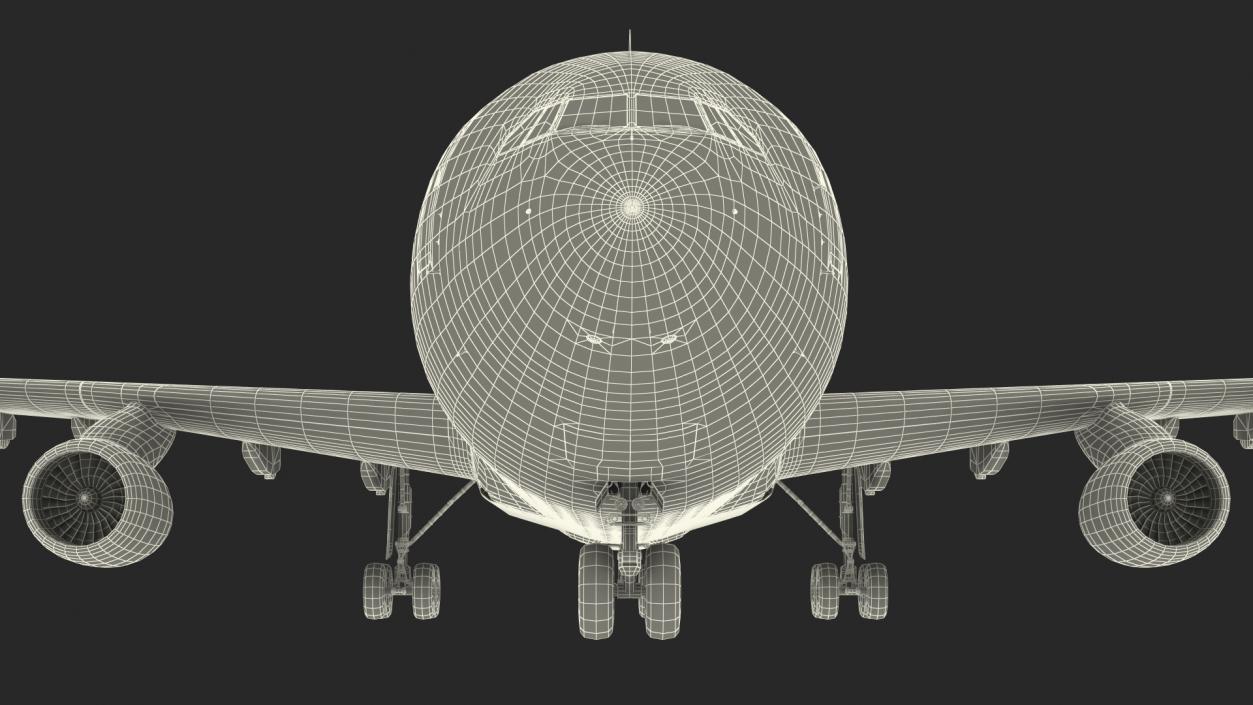 Aeroflot Cargo IL-96-400 3D model