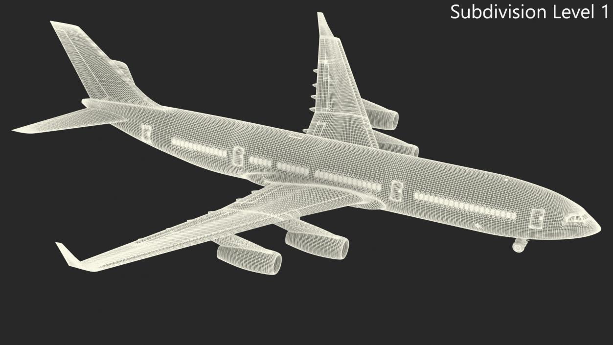 Aeroflot Cargo IL-96-400 3D model